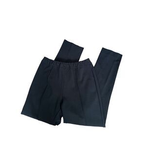 Soft Surroundings Women’s S Pull On Elastic Waist Black Tapered pleated pants